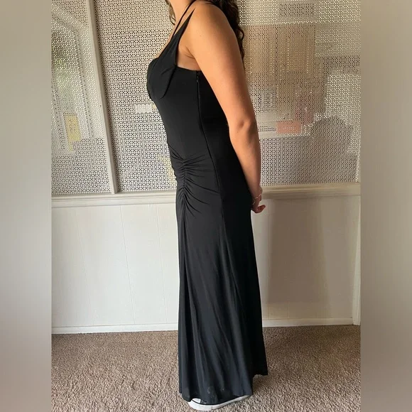 New Jonathan Simkhai Naomi Black Midi Dress - Picture 3 of 13